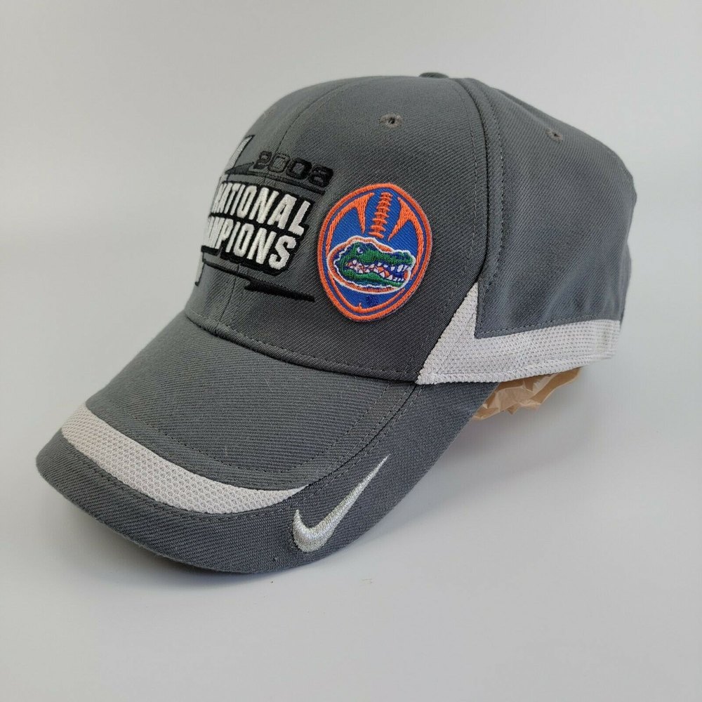 Official Florida Gators 2008 BCS National Champions Cap Hat Nike Strapback